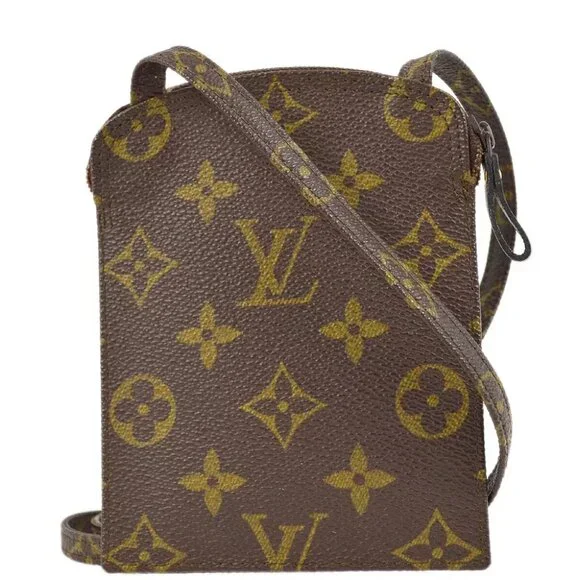Louis Vuitton Monogram Pochette Secret Shoulder Bag